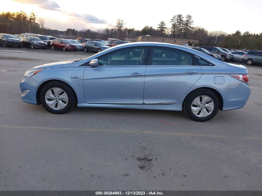 2013 HYUNDAI SONATA HYBRID - KMHEC4A47DA077000