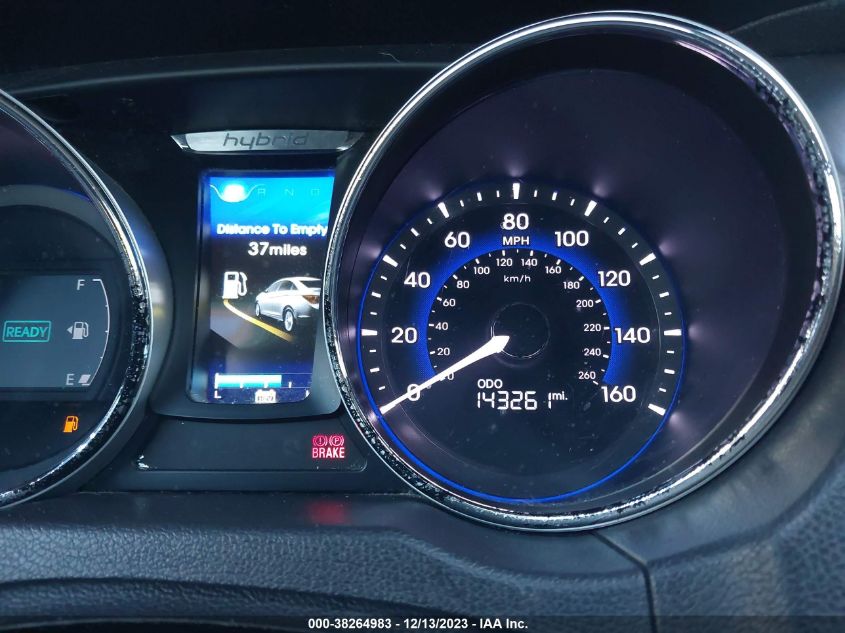 2013 HYUNDAI SONATA HYBRID - KMHEC4A47DA077000
