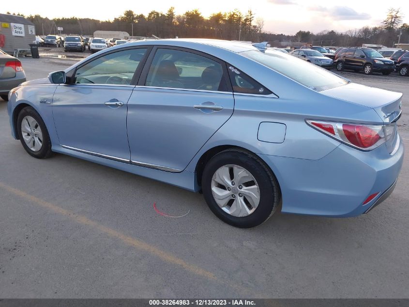 2013 HYUNDAI SONATA HYBRID - KMHEC4A47DA077000