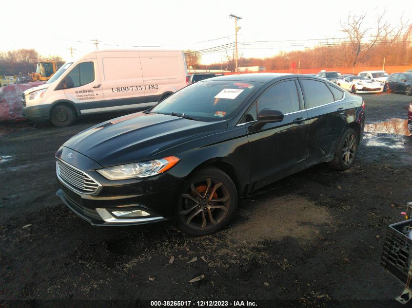 2017 FORD FUSION S - 3FA6P0G72HR102619