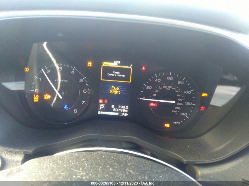 2019 SUBARU CROSSTREK 2.0I PREMIUM - JF2GTAEC6K8354982