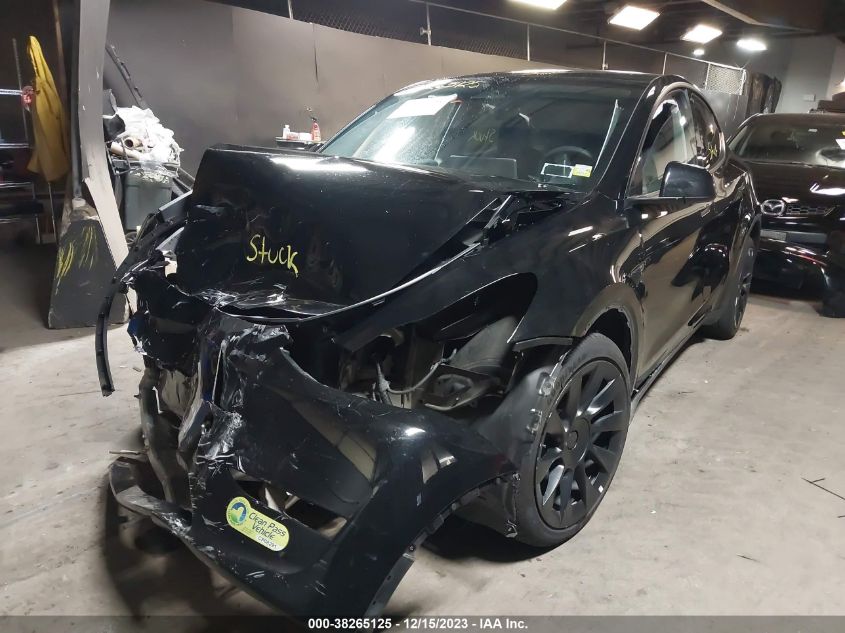 2023 TESLA MODEL Y AWD/LONG RANGE DUAL MOTOR ALL-WHEEL DRIVE - 7SAYGDEE5PA043724