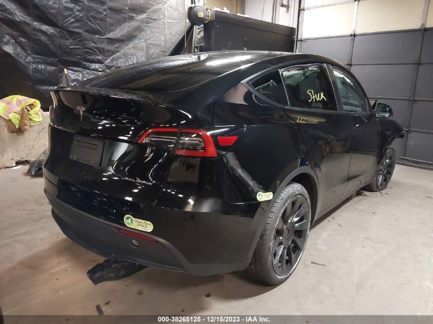 2023 TESLA MODEL Y AWD/LONG RANGE DUAL MOTOR ALL-WHEEL DRIVE - 7SAYGDEE5PA043724