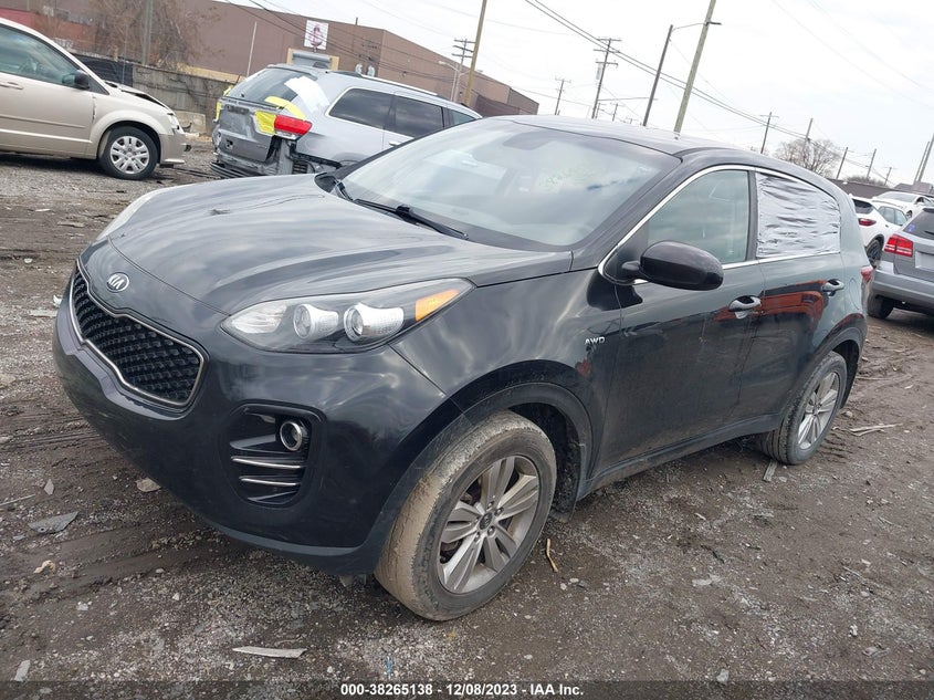 VIN KNDPMCAC6J7387322 2018 KIA SPORTAGE LX