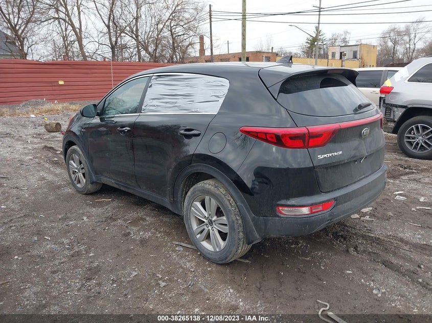 VIN KNDPMCAC6J7387322 2018 KIA SPORTAGE LX