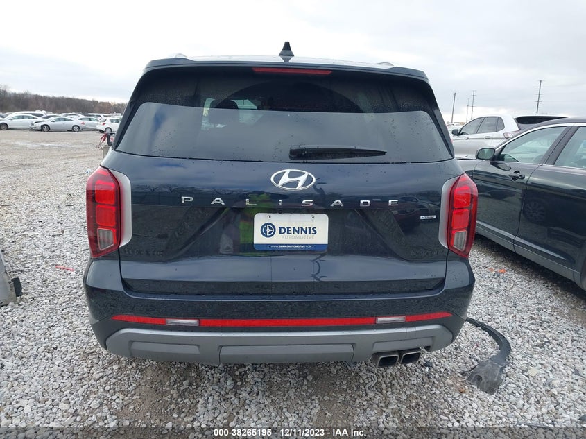 VIN KM8R2DGE6PU600126 2023 HYUNDAI PALISADE SEL