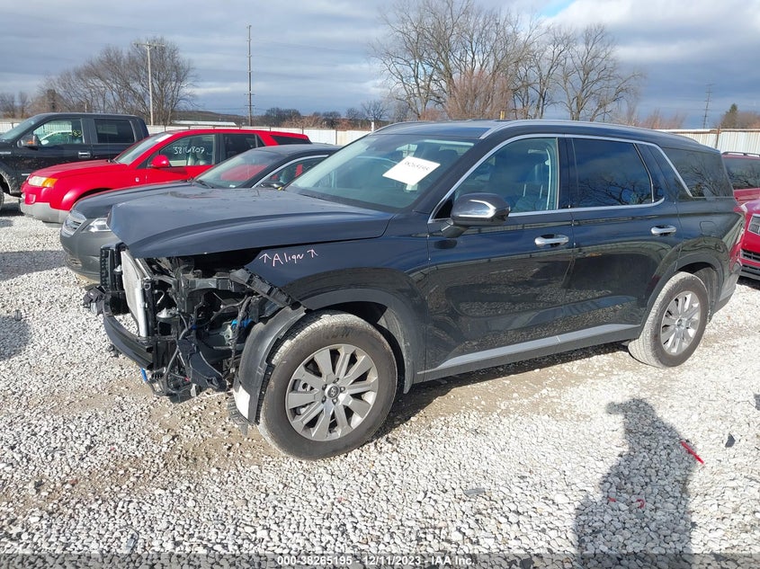 VIN KM8R2DGE6PU600126 2023 HYUNDAI PALISADE SEL