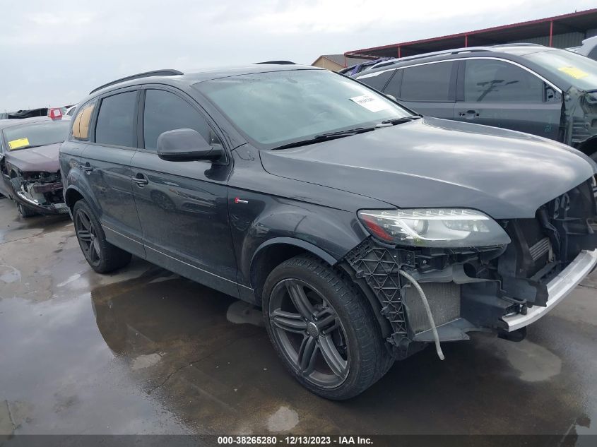 2014 AUDI Q7 3.0T S LINE PRESTIGE - WA1DGAFE4ED019635