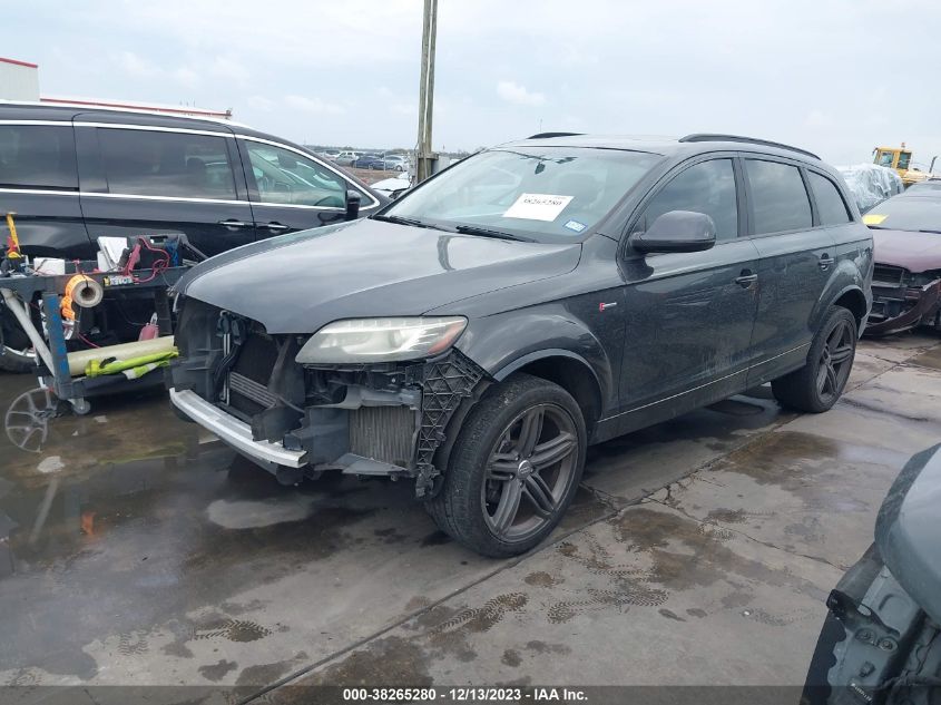2014 AUDI Q7 3.0T S LINE PRESTIGE - WA1DGAFE4ED019635