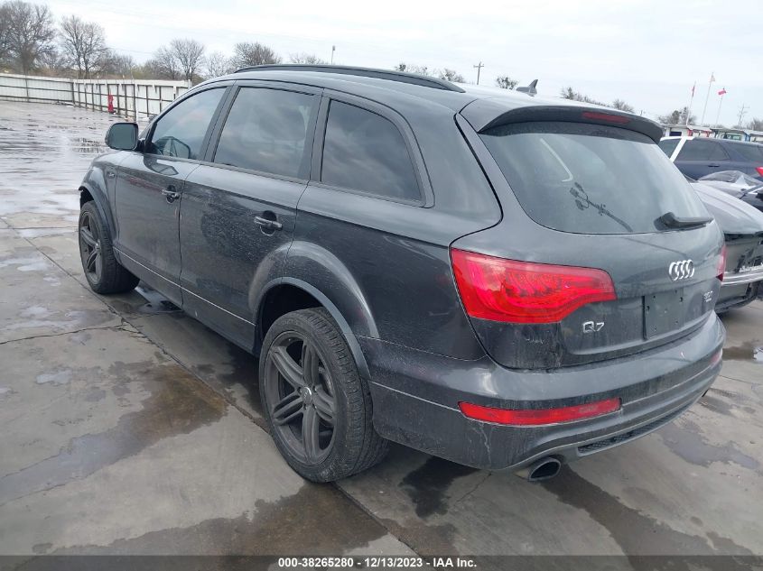 2014 AUDI Q7 3.0T S LINE PRESTIGE - WA1DGAFE4ED019635