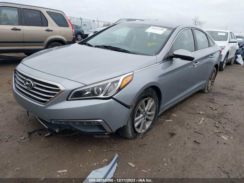 2015 HYUNDAI SONATA SE - 5NPE24AF9FH253856