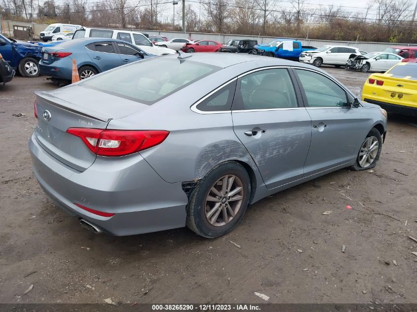 2015 HYUNDAI SONATA SE - 5NPE24AF9FH253856