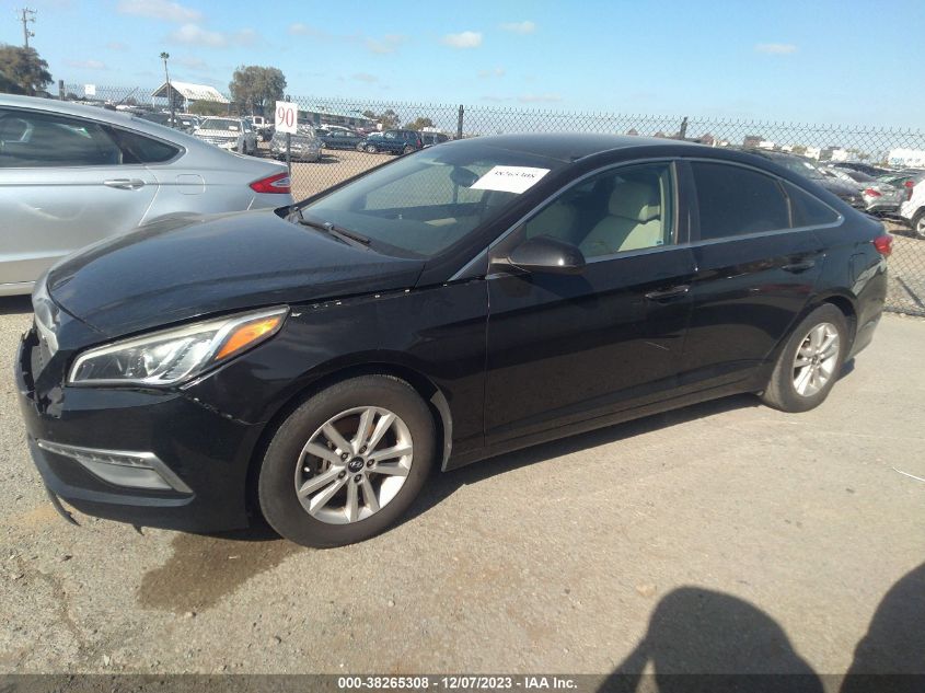 2015 HYUNDAI SONATA SE - 5NPE24AF6FH226047