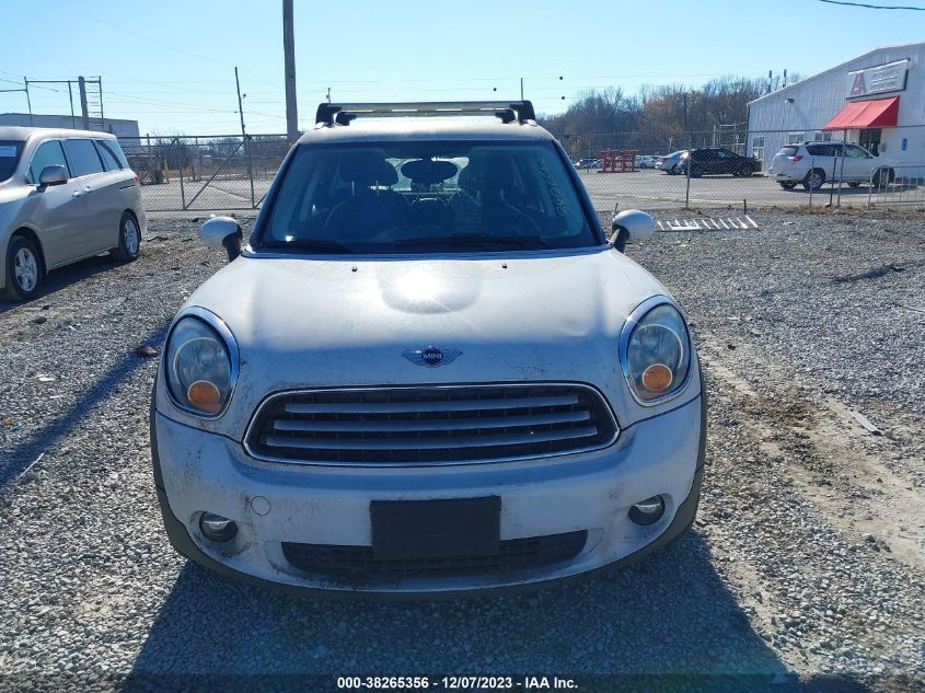 2014 MINI COOPER COUNTRYMAN COOPER (M6) - WMWZB3C54EWR40099