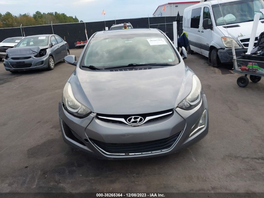 2016 HYUNDAI ELANTRA VALUE EDITION - KMHDH4AE7GU645433