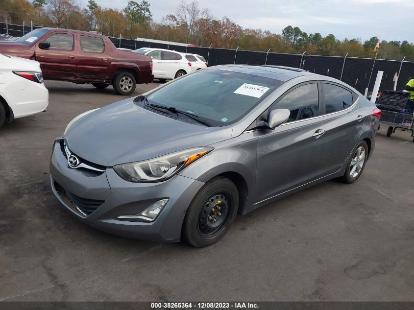 2016 HYUNDAI ELANTRA VALUE EDITION - KMHDH4AE7GU645433