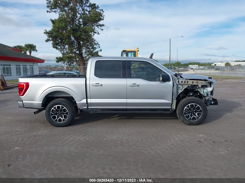 VIN 1FTFW1E80NFB35965 2022 FORD F-150 XLT