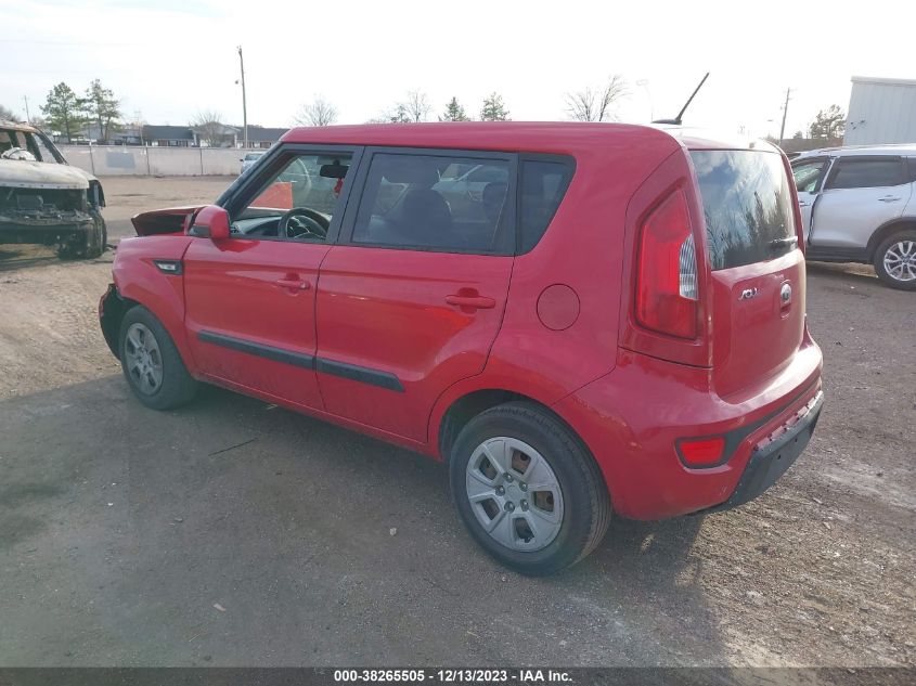 2013 KIA SOUL - KNDJT2A52D7612831