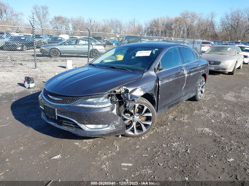 2015 CHRYSLER 200 C - 1C3CCCEG9FN615643
