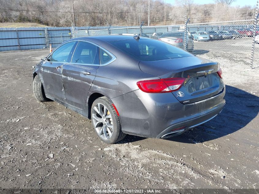 2015 CHRYSLER 200 C - 1C3CCCEG9FN615643