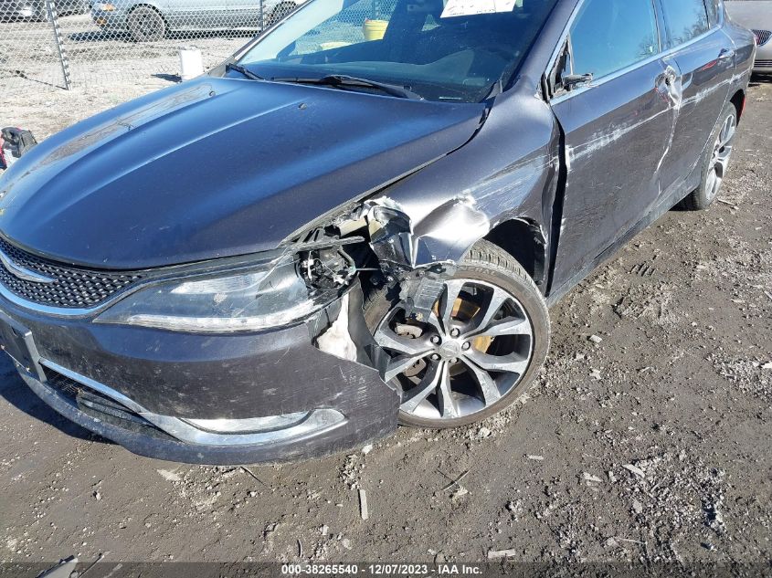 2015 CHRYSLER 200 C - 1C3CCCEG9FN615643