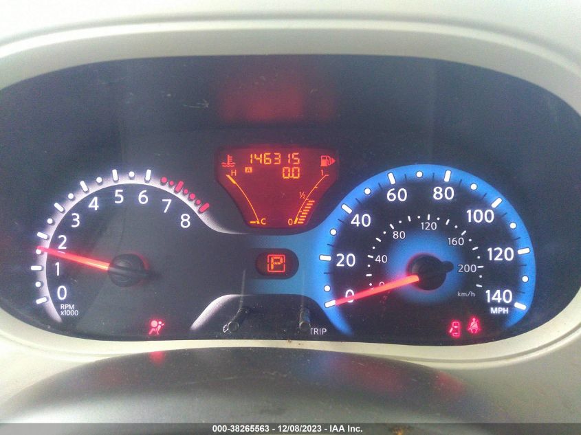 2013 NISSAN CUBE S JN8AZ2KR4DT302188