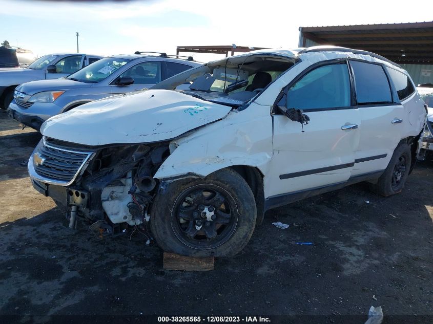 2014 CHEVROLET TRAVERSE LS - 1GNKRFED0EJ187438