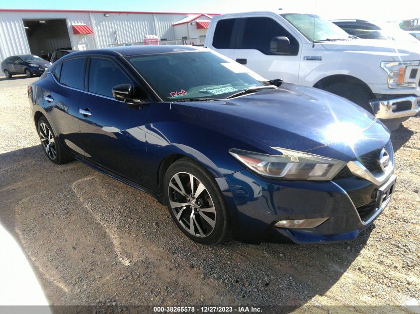 2016 NISSAN MAXIMA 3.5S/SV/SL/SR/PLAT - 1N4AA6AP8GC429627