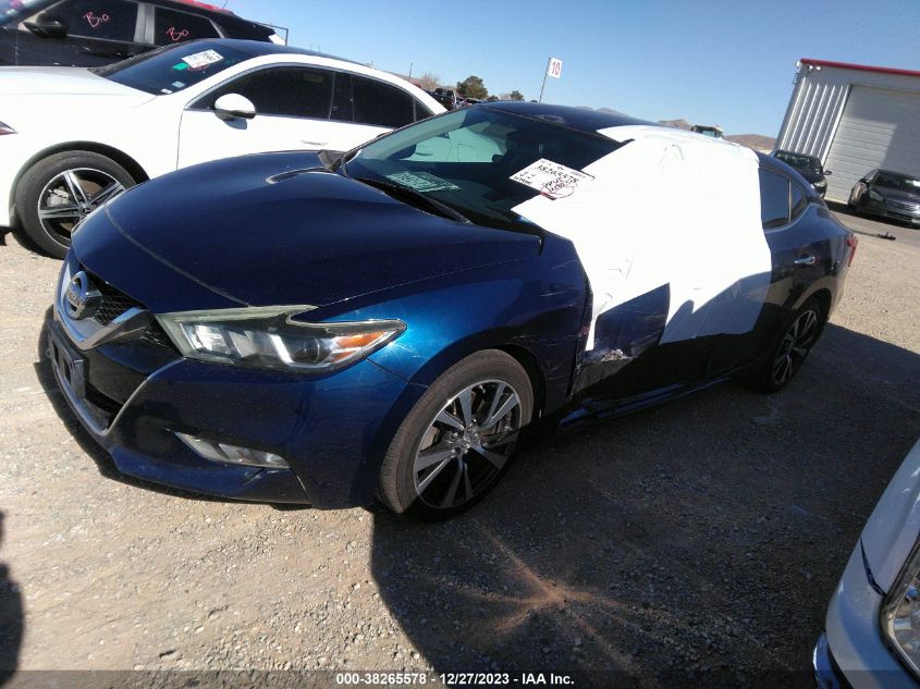 2016 NISSAN MAXIMA 3.5S/SV/SL/SR/PLAT - 1N4AA6AP8GC429627