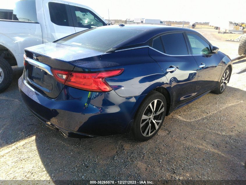 2016 NISSAN MAXIMA 3.5S/SV/SL/SR/PLAT - 1N4AA6AP8GC429627