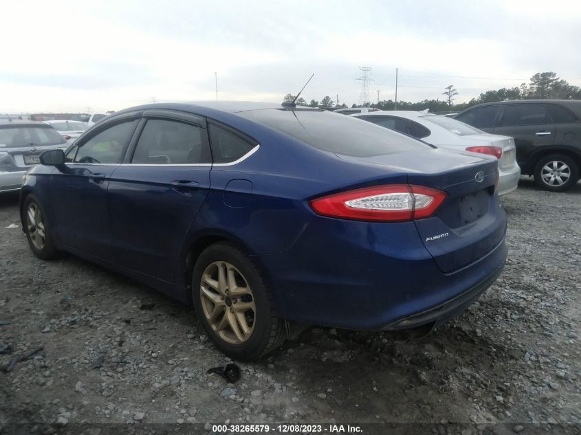 2014 FORD FUSION SE - 3FA6P0H72ER339928