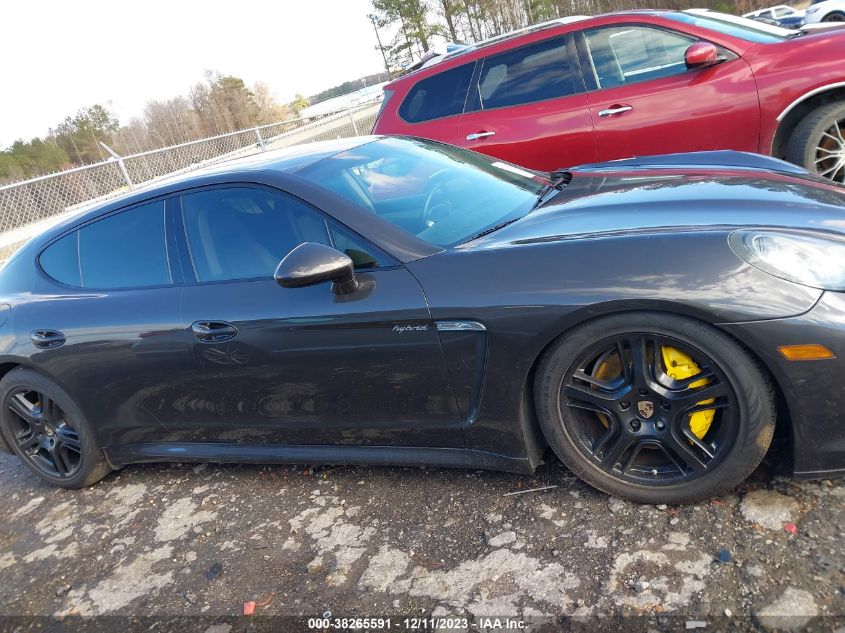 2013 PORSCHE PANAMERA HYBRID S WP0AD2A70DL045248