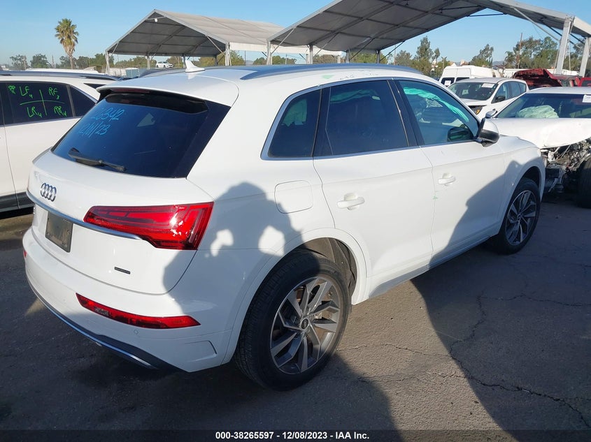 VIN WA1AAAFY2M2030965 2021 AUDI Q5 PREMIUM
