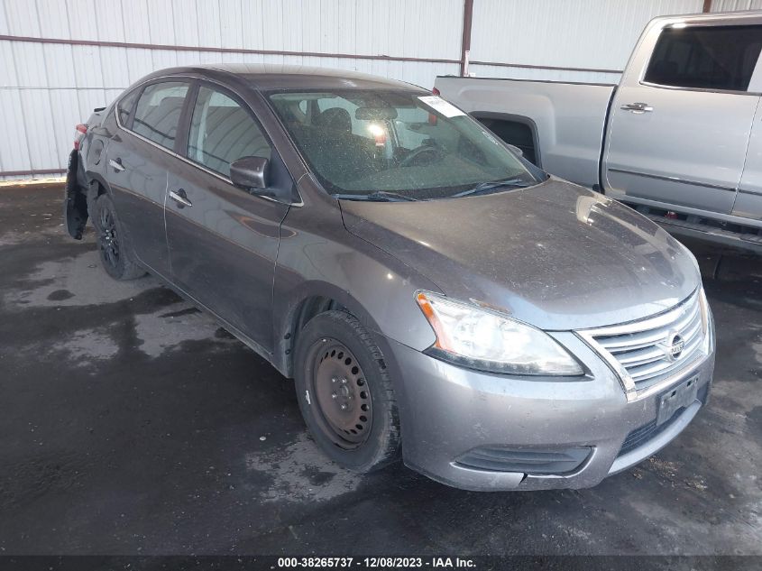 2015 NISSAN SENTRA S - 3N1AB7AP9FY365961