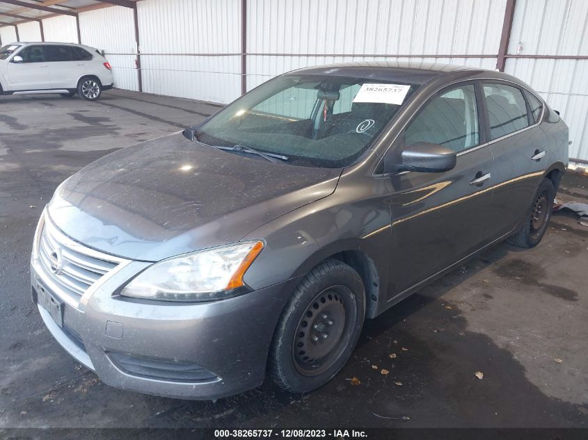 2015 NISSAN SENTRA S - 3N1AB7AP9FY365961