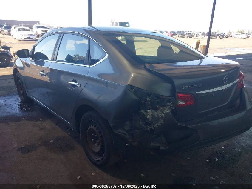 2015 NISSAN SENTRA S - 3N1AB7AP9FY365961