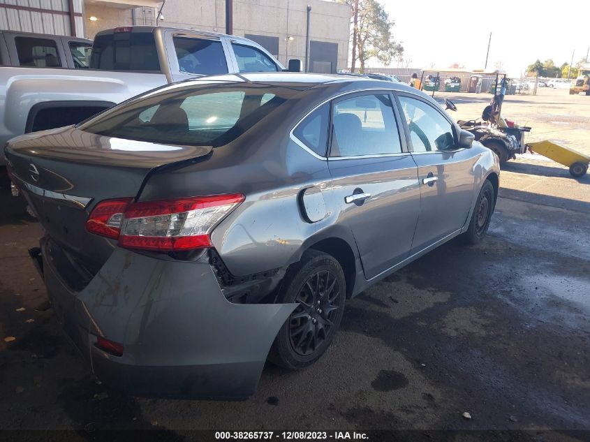 2015 NISSAN SENTRA S - 3N1AB7AP9FY365961