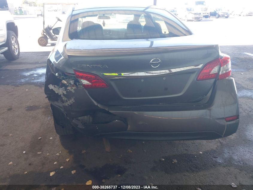 2015 NISSAN SENTRA S - 3N1AB7AP9FY365961