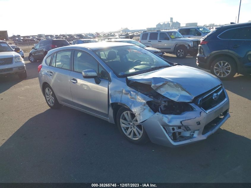 2016 SUBARU IMPREZA 2.0I PREMIUM - JF1GPAB60G8266010