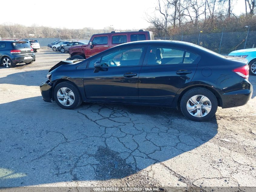 2013 HONDA CIVIC LX - 19XFB2E5XDE032794