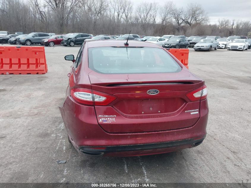 2016 FORD FUSION TITANIUM - 3FA6P0K99GR164705