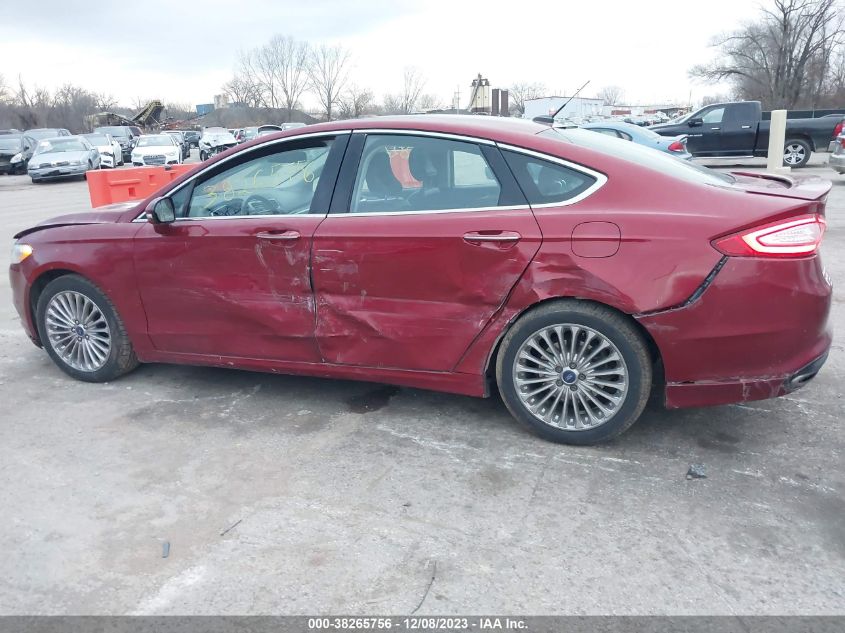 2016 FORD FUSION TITANIUM - 3FA6P0K99GR164705