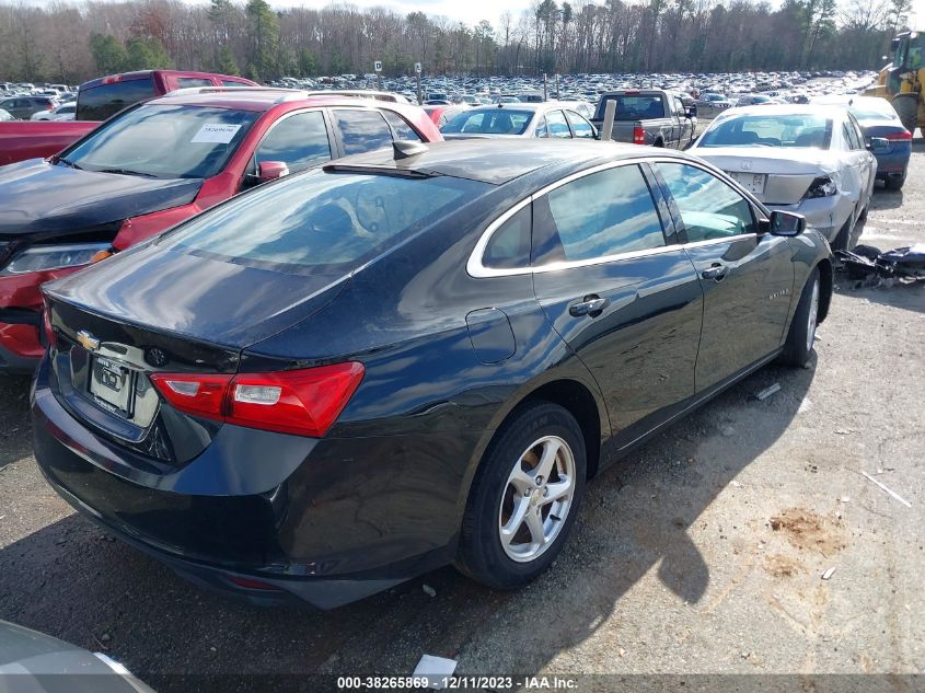 2018 CHEVROLET MALIBU 1LS - 1G1ZB5ST9JF127004
