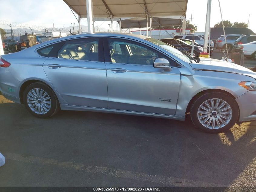 2015 FORD FUSION ENERGI SE LUXURY - 3FA6P0PU2FR264897