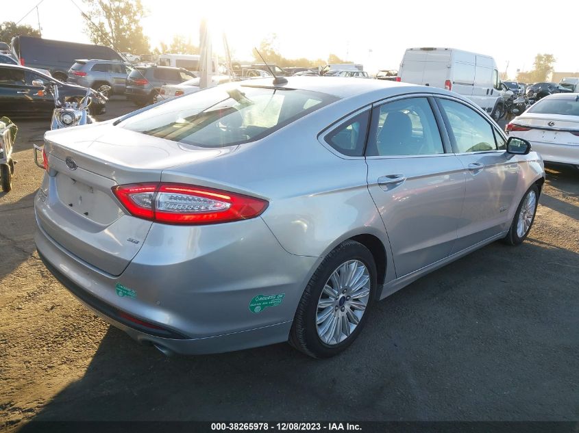 2015 FORD FUSION ENERGI SE LUXURY - 3FA6P0PU2FR264897