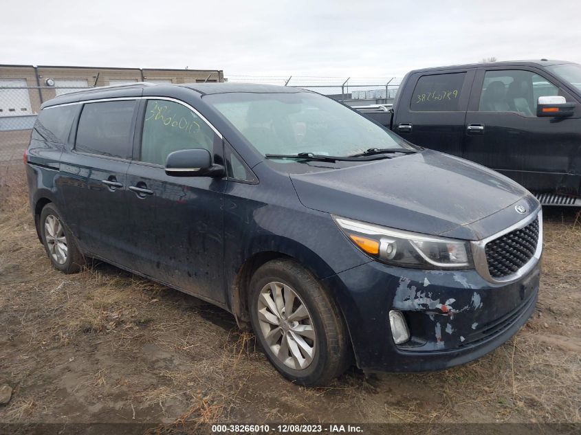 2015 KIA SEDONA EX/SX - KNDMC5C12F6050527