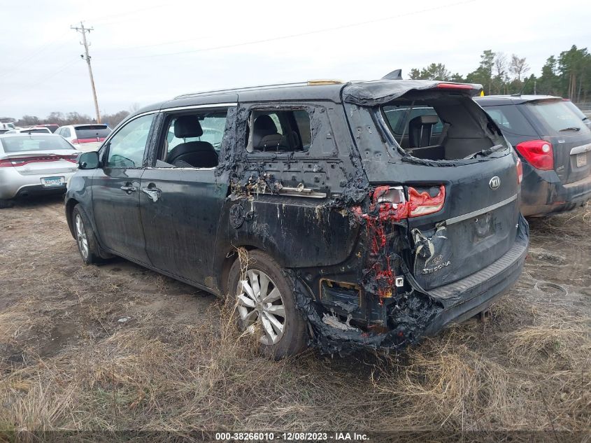 2015 KIA SEDONA EX/SX - KNDMC5C12F6050527