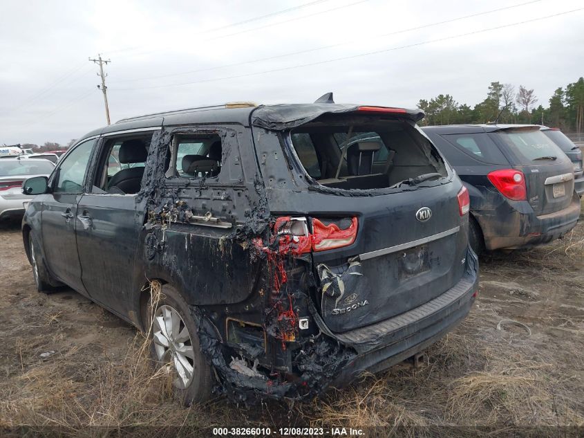 2015 KIA SEDONA EX/SX - KNDMC5C12F6050527