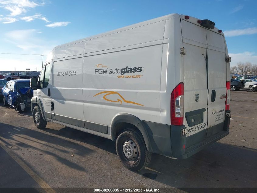 2017 RAM PROMASTER 2500 HIGH ROOF 159 WB 3C6TRVDG4HE528495