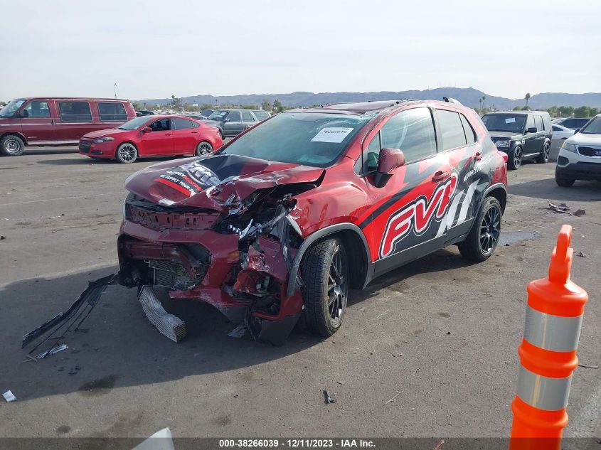 VIN KL7CJLSB6MB359936 2021 CHEVROLET TRAX FWD LT